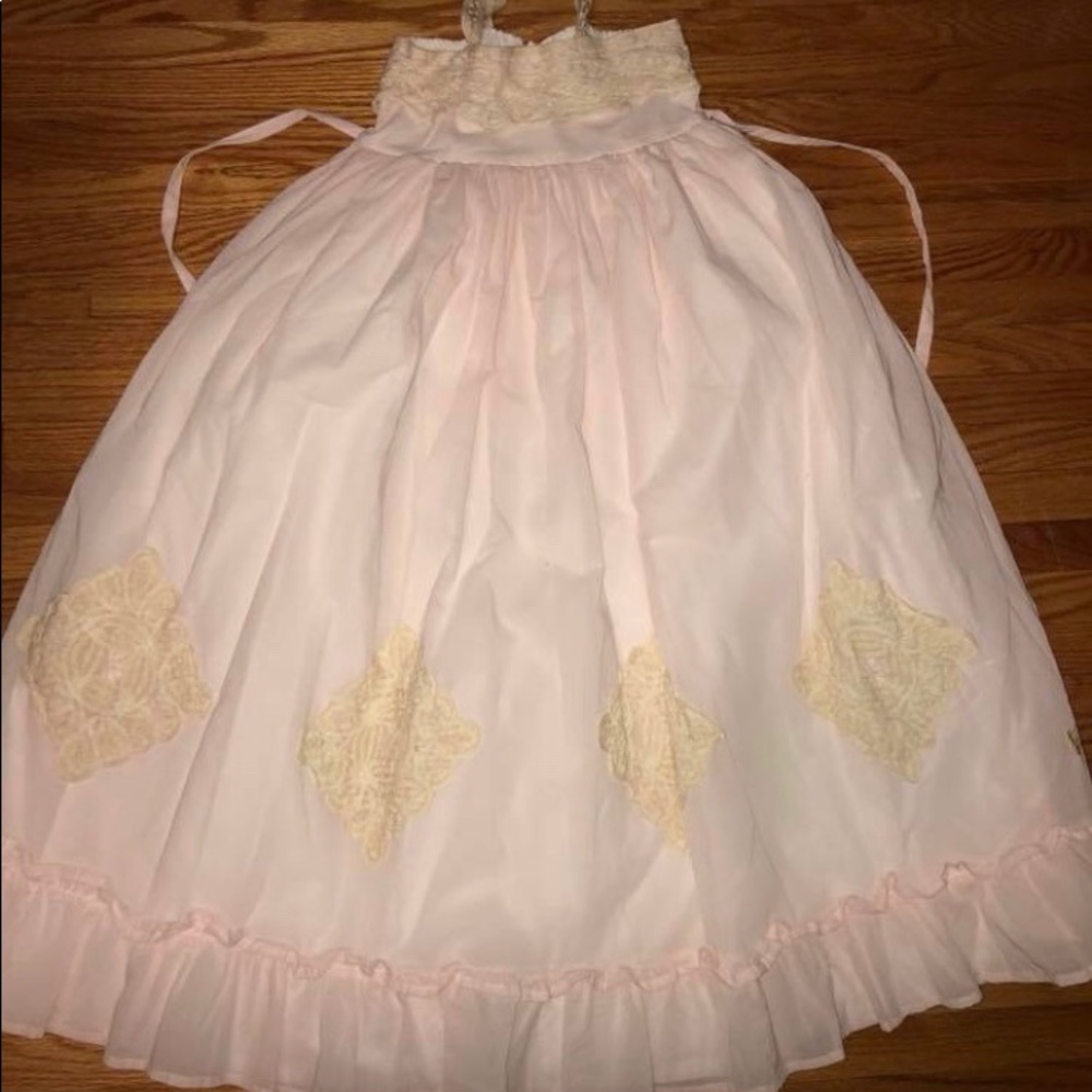 Well dressed wolf pink maxi dress